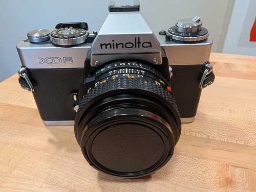 Minolta xd5 35mm with 50mm - 35mm,